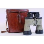 RARE WWII U BOAT BINOCULARS: A pair of rare Second World War WWII issue Kriegsmarine Carl Zeiss