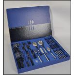 An unused 20th century WMF canteen of cutlery in the Boston pattern, retaining the original box.