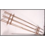 2 large Victorian pine laundry rails / airers.