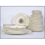 A large quantity of Wedgwood Stratford ' Edme ' pattern china to include, dinner plates,