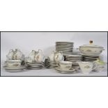 A good quality extensive Kutani china dinner and tea service comprising dinner plates, soup bowls,
