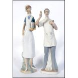 A Lladro figurine of a nurse no.