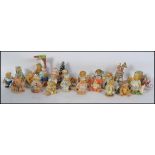 A good collection of Cherished Teddies to include Pinocchio, Elephant, Alicia, Linda, Debbie,