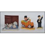 A limited edition Robert Harrop Mr Benn ' The Clown Car ' No 029 / 350 together with a Mr Benn