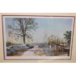 After Terence Cuneo Limited edition framed and glazed print entitled ' Finger of Frost ' being