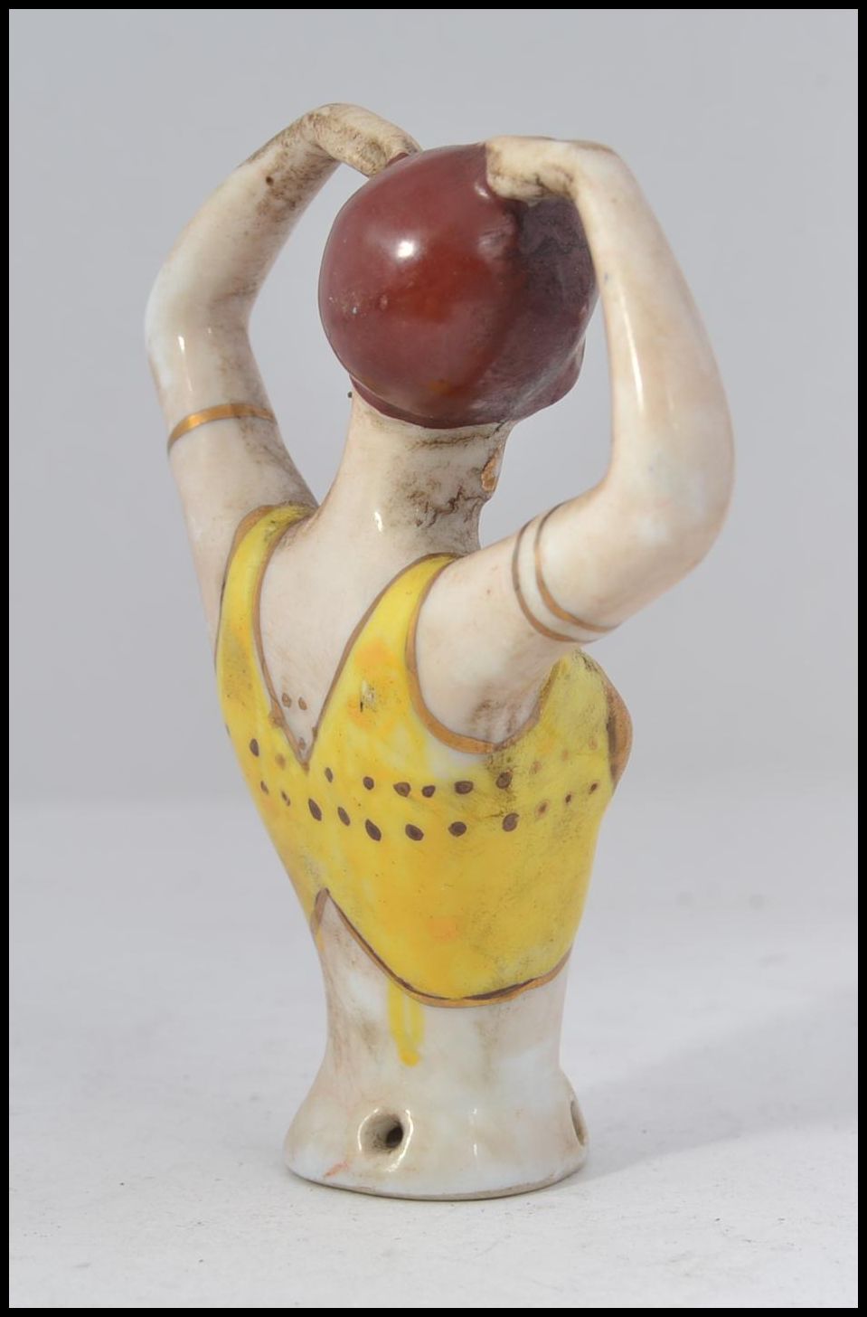 A 1930's Art Deco style pin dolly of cer - Image 2 of 4