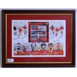 MANCHESTER UNITED: ' 100 Years 1902 - 2002 ' Manchester United Limited Edition stamp cover,