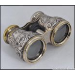 A pair of silver hallmarked Field and Marine Glass, Achromatic Day and Night,