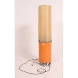 A retro / vintage electric cylindrical Belling floor heater lamp combo,