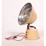 Retro vintage Barber Electrical Services mid 20th century heat lamp ,