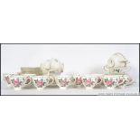 A Wedgwood Charnwood pattern part dinner / tea service comprising cups, saucers, plates,