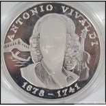 A silver 10d Ecu proof coin 1997.