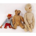 TEDDY BEARS: A 1950's stuffed toy teddy