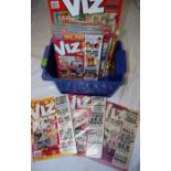 VIZ; A collection of vintage Viz comics / magazines, along with a Calendar. Approx 30x in total.