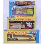 MATCHBOX: A collection of 3x vintage Mat