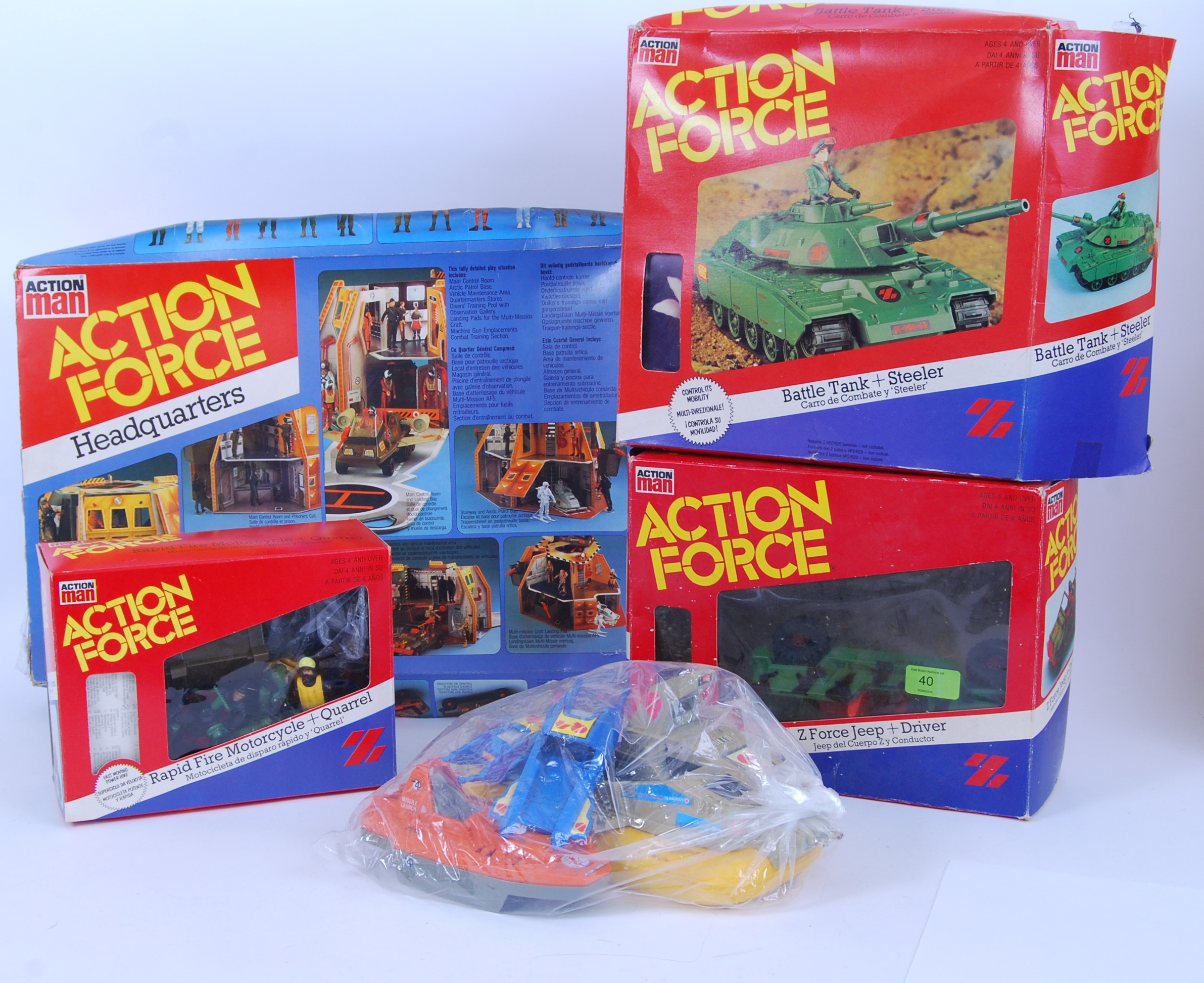 ACTION FORCE: A large collection of Acti