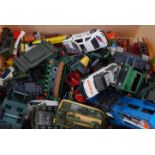 DIECAST: A crate of assorted loose vinta