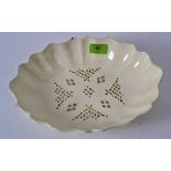 A Creamware Drainer Dish believed late 1