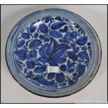 A 18th / 19th century blue and white del