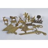 A collection of 19th Century / early 20th Century animals to include graduating geese , deer ,