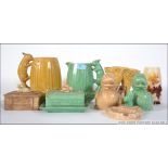 A good collection of Sylvac to include ewers 4068, jugs 1958, butter dishes 619 and 1850,