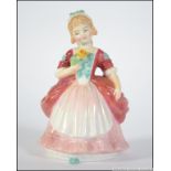 A Royal Doulton figurine entitled Valerie model HN2107 bearing green backstamps to the base.