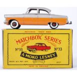 MATCHBOX MOKO LESNEY: A rare variation original vintage Matchbox Lesney Series diecast model No.