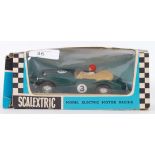 SCALEXTRIC: An original vintage Scalextric C74 Austin Healey 3000 racing car.