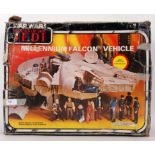 STAR WARS: An original vintage Star Wars Return Of The Jedi issued Millennium Falcon action figure