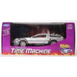 BACK TO THE FUTURE; A Welly Toys 1:24 scale diecast model Back To The Future Delorean.
