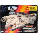 STAR WARS: A Kenner Star Wars 'Electronic Millennium Falcon ' action figure playset.