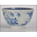 Early chinese blue and white tea / rice
