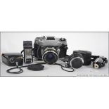 A vintage 1960's EXA 500 35mm camera by