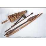 A collection of Tribal African spears -