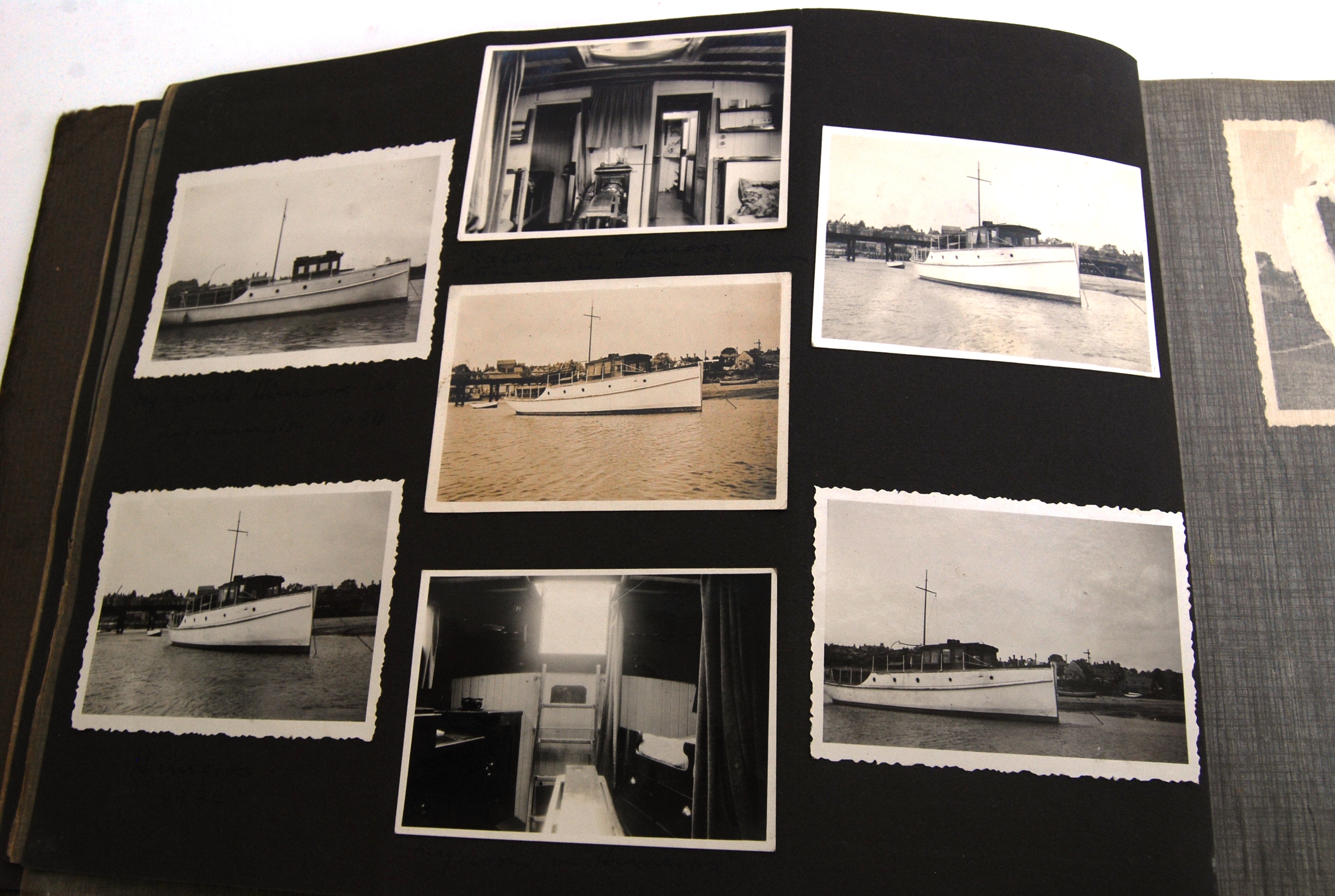 STANSFIELD BROUN PHOTO ALBUM: A fascinating post-WWI 1920's - 1940's photograph album, - Image 3 of 7