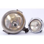 CLASSIC CAR LIGHTS: Two vintage classic / veteran car lights.