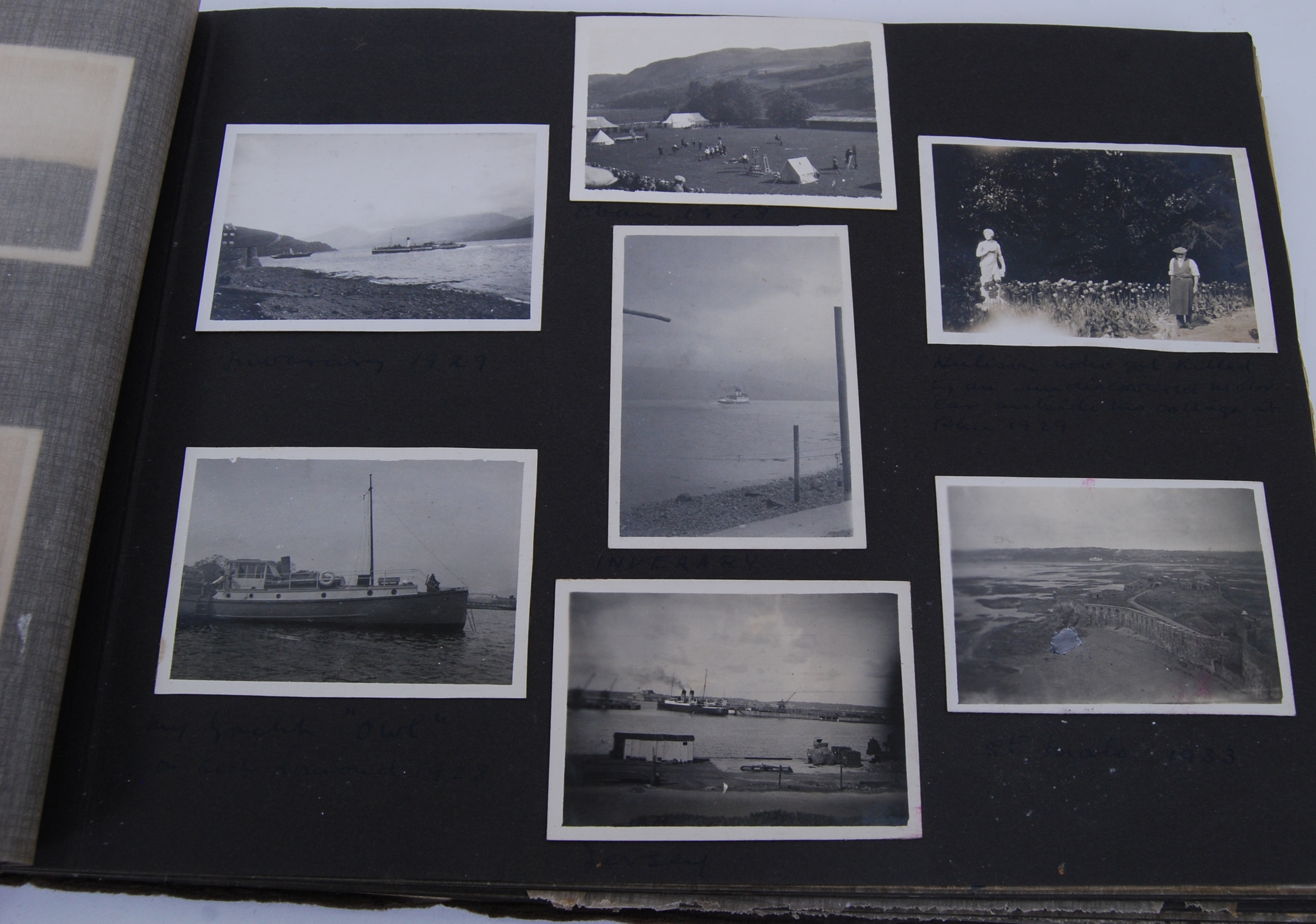 STANSFIELD BROUN PHOTO ALBUM: A fascinating post-WWI 1920's - 1940's photograph album, - Image 2 of 7