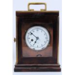 BULKHEAD CLOCK: A 20th century Admiralty pattern cased ships bulkhead clock made by Samuel Lee