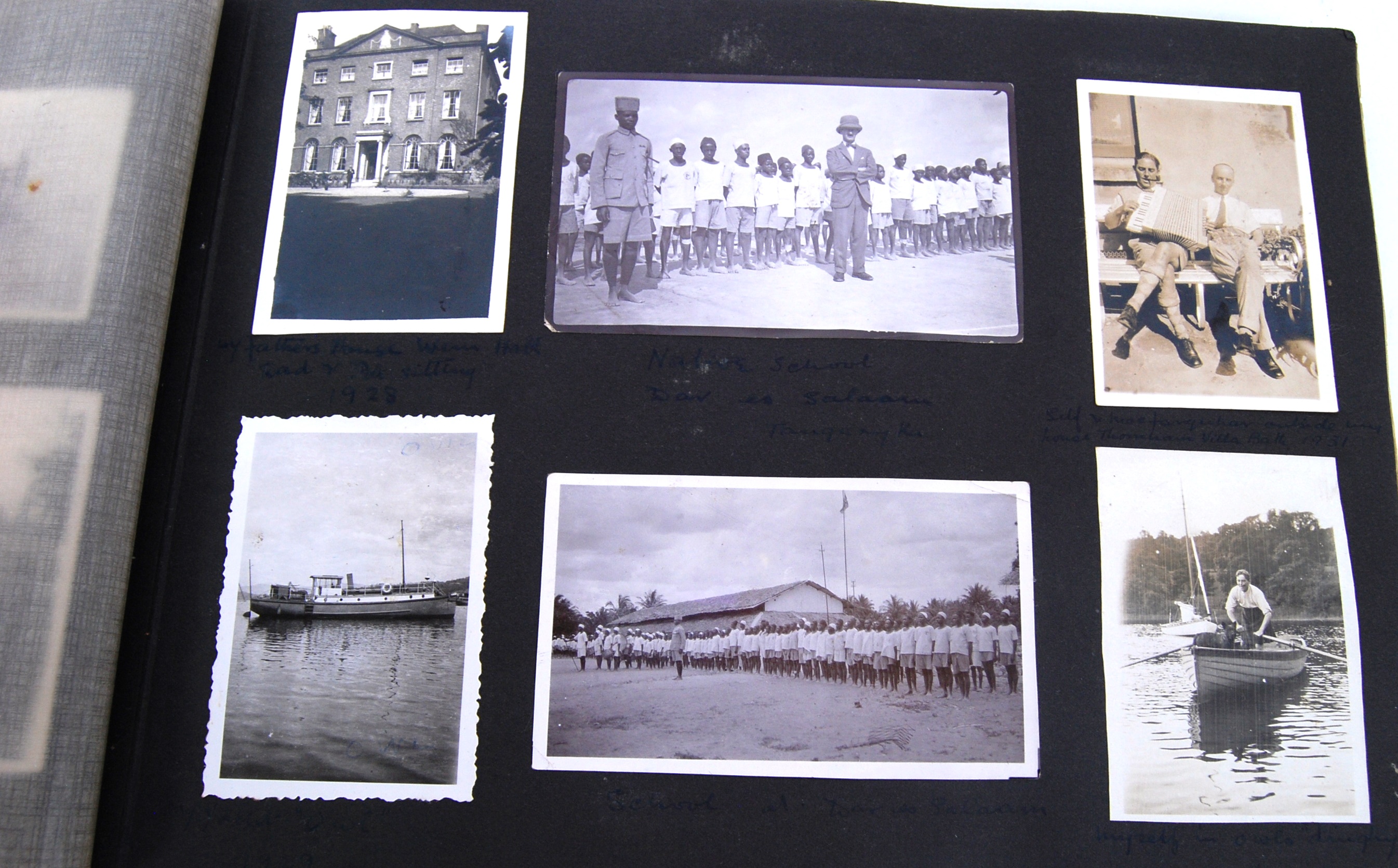 STANSFIELD BROUN PHOTO ALBUM: A fascinating post-WWI 1920's - 1940's photograph album,