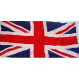 UNION FLAG: An original vintage silk Union Flag.