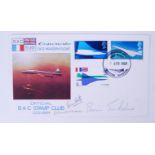 CONCORDE: An original 1969 Concorde ' Maiden Flight ' FDC First Day Cover from Concorde 002.