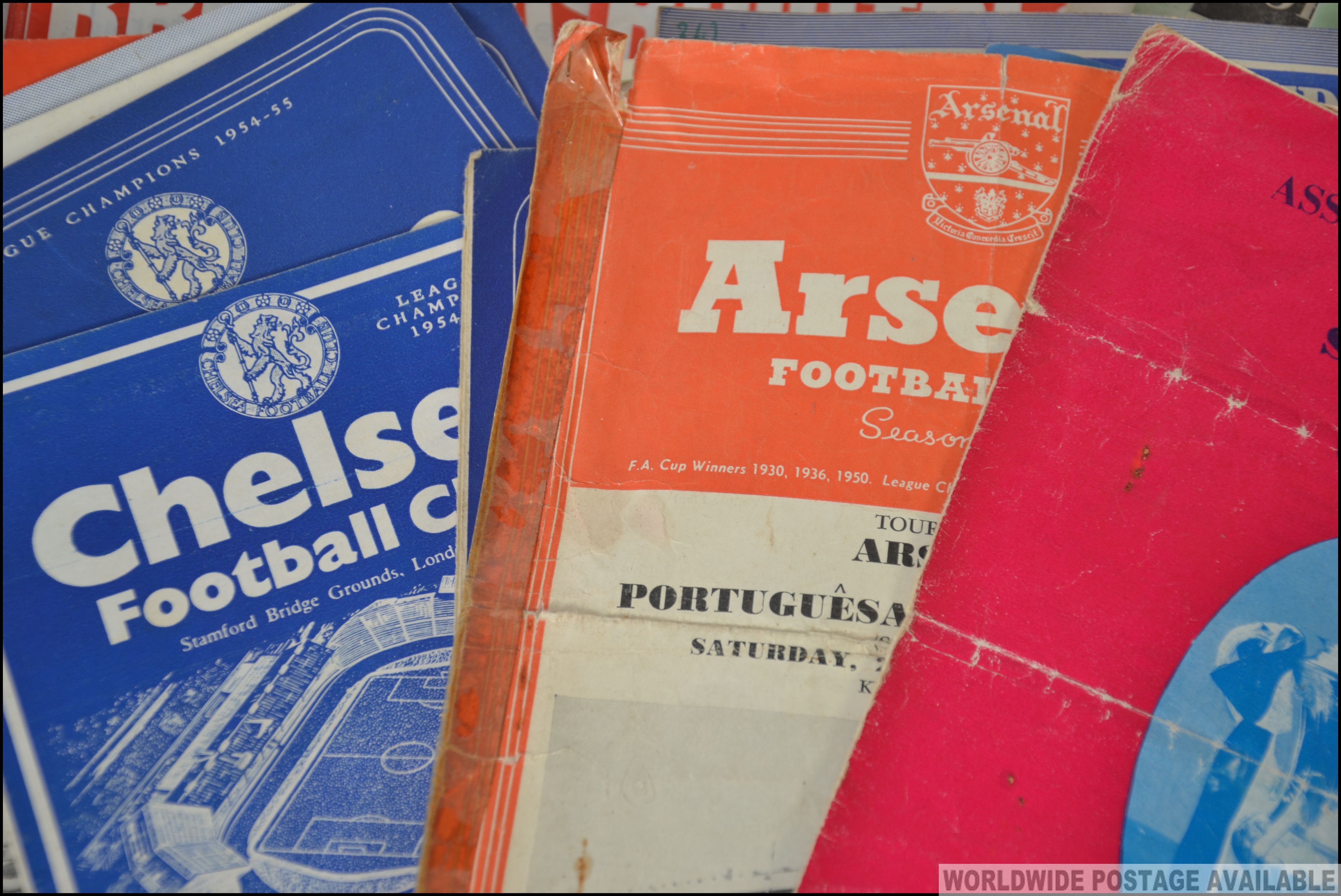 A collection of post war football programmes with the earliest dating to 1948 England V Scotland - Image 8 of 11