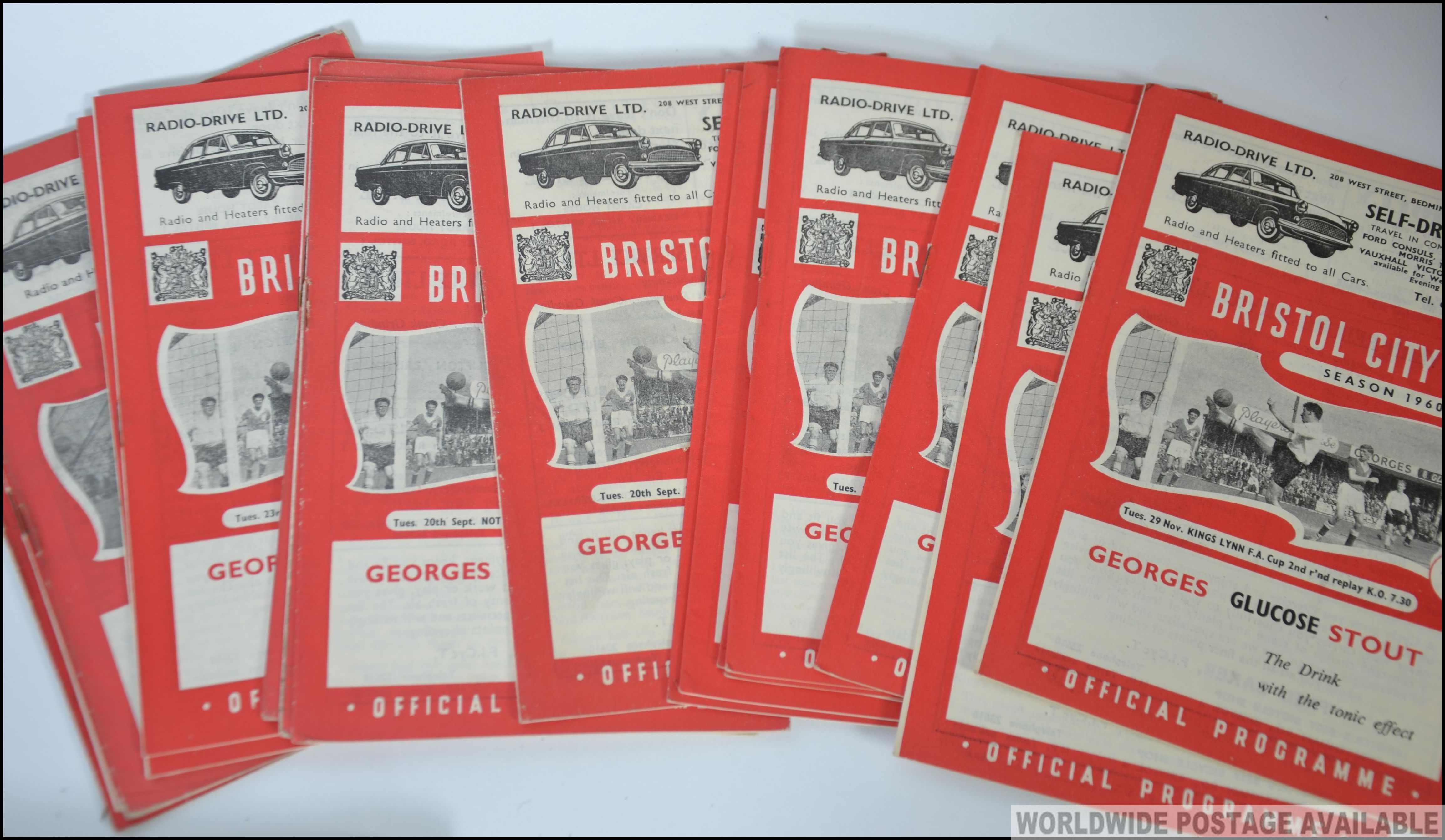 A collection of post war football programmes with the earliest dating to 1948 England V Scotland - Image 2 of 11