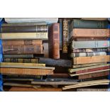 A large collection of antiquarian and vintage books - various titles to include some art related,