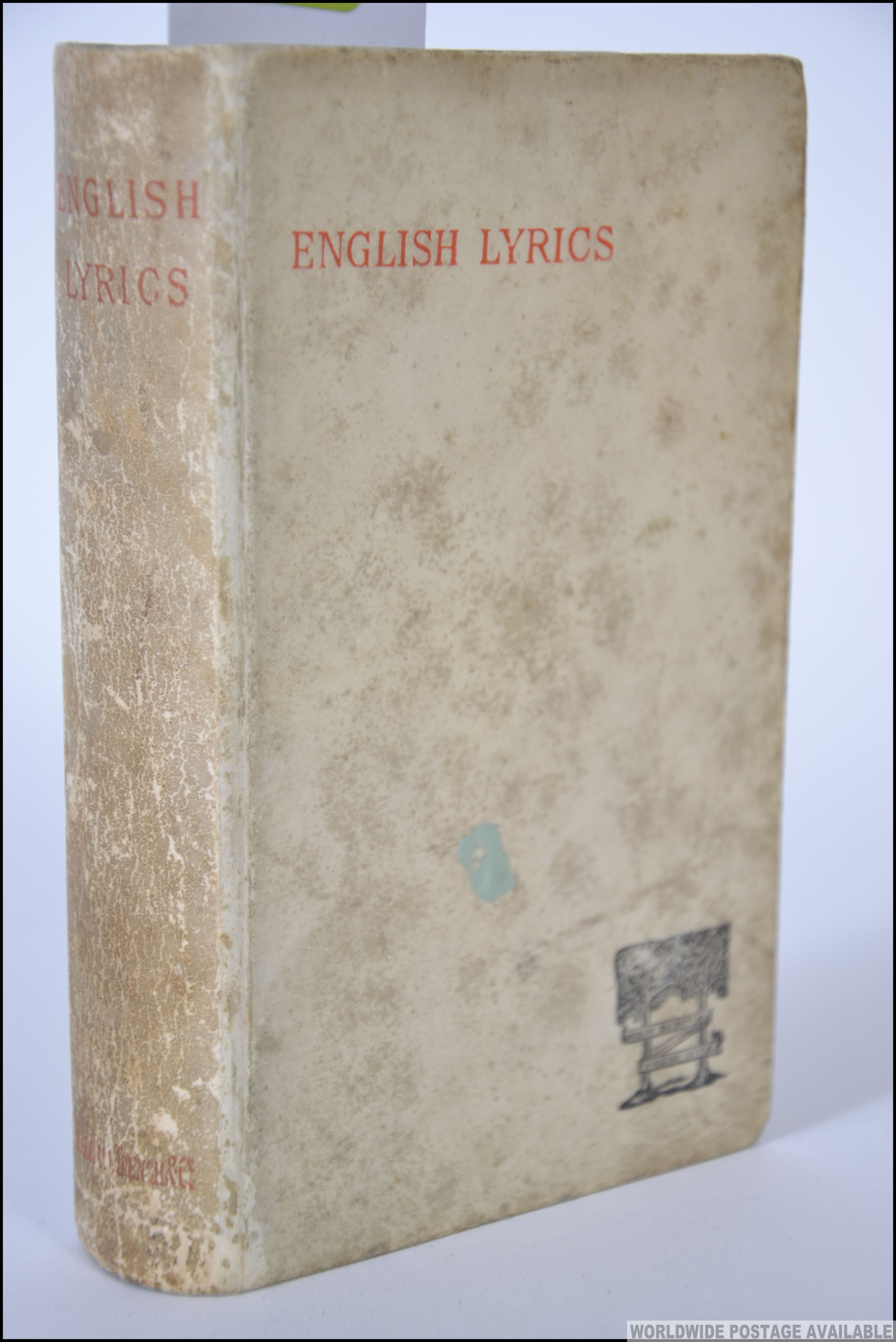 English Lyrics; 1885 Kegan Paul & Trench & Co. First Edition.