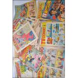 A collection of retro comic books dating from the 1970's to include Tornado, Victor,