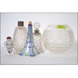 Perfume bottles to include an Eiffel Tow