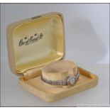 1960's silver ladies watch , imported an