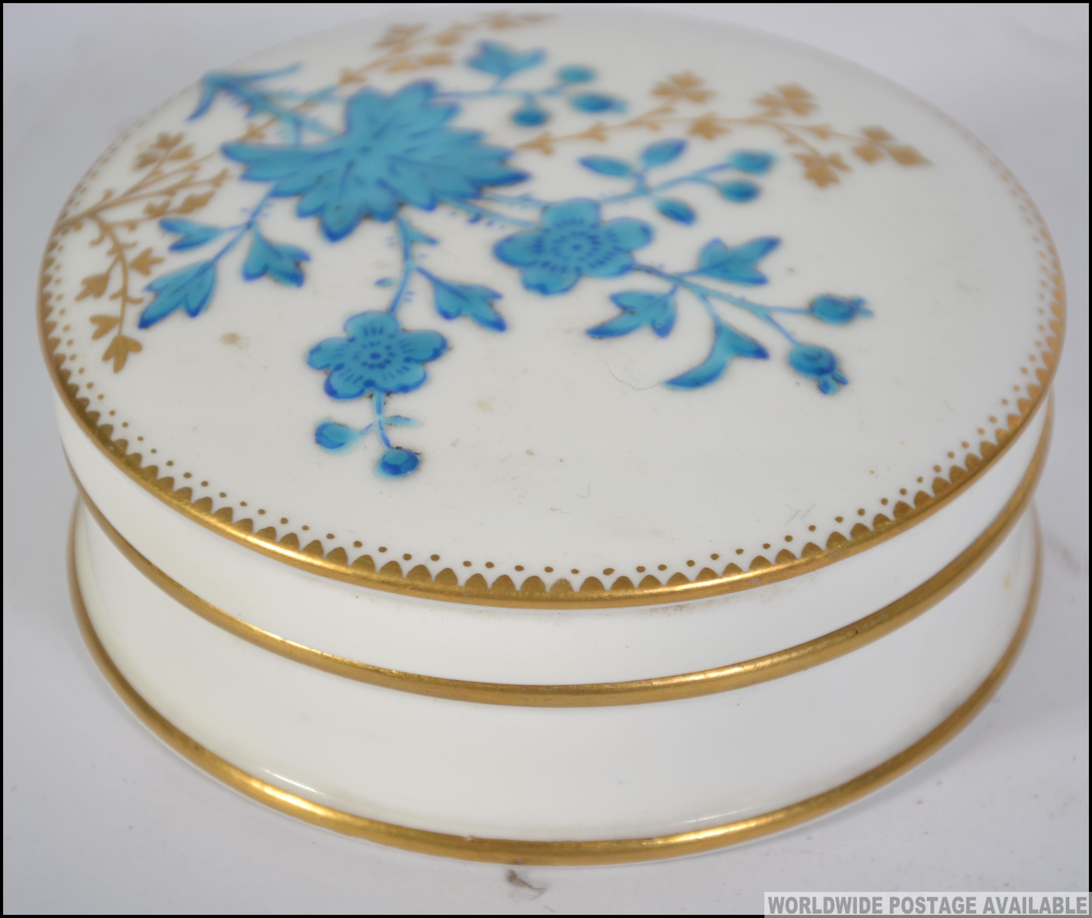 An 18th century porcelain pin dish with