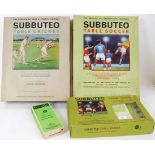 SUBBUTEO: A collection of 4x Subbuteo se